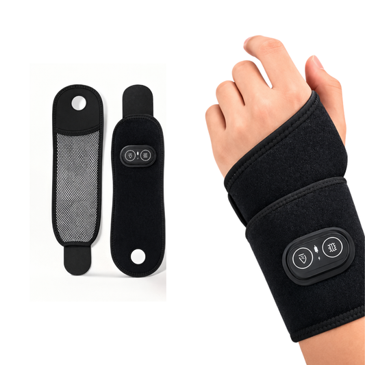 Heated Wrist Wrap with Vibration Therapy